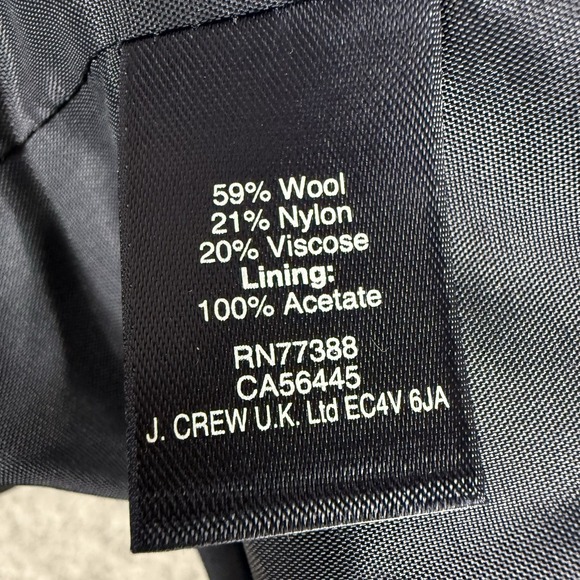 J Crew Vest Mens XL Brown Wool Blend Tweed Waistcoat Preppy Formal Business - Picture 10 of 11